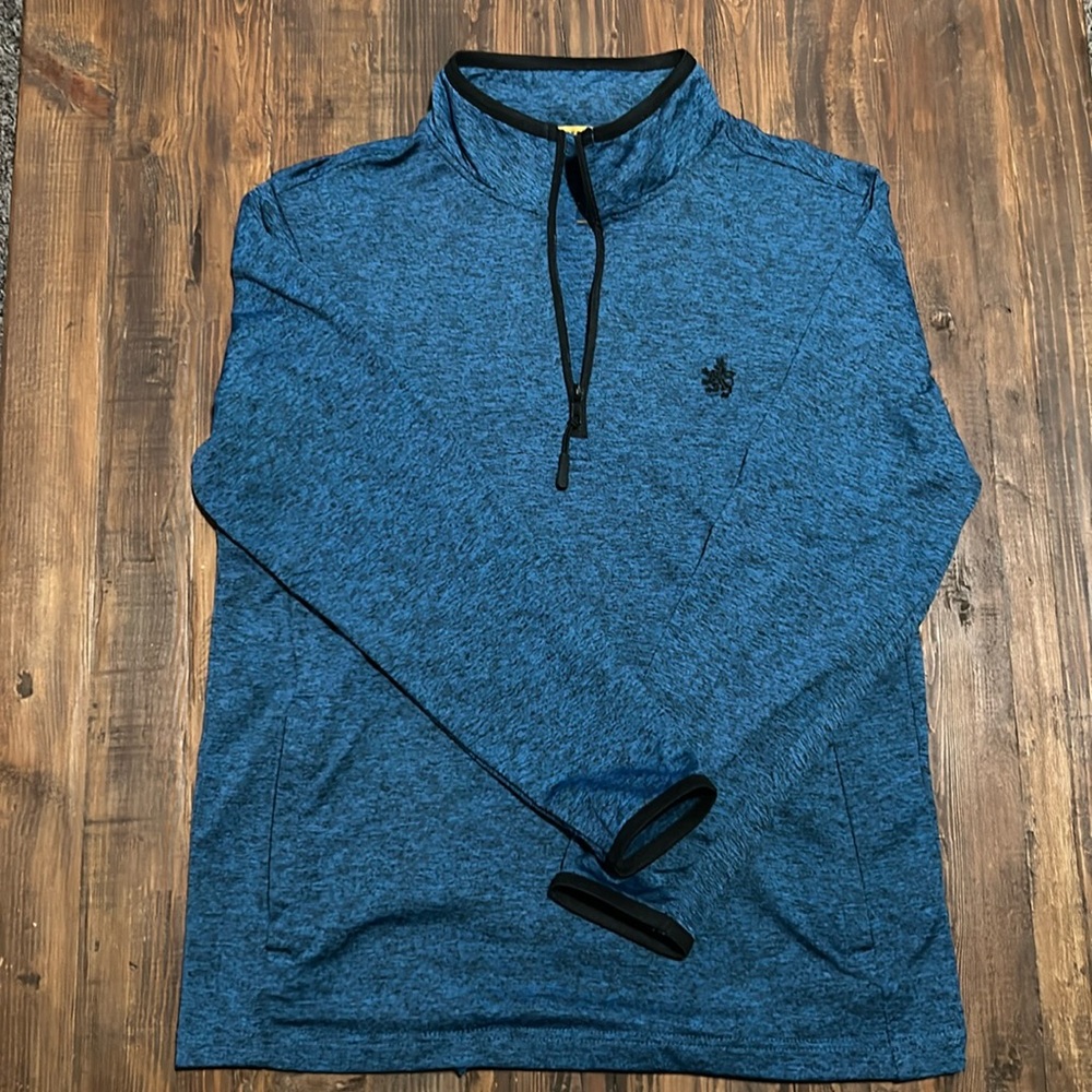 Blue Men’s Rugby Brand - Size Small 1/4 Zip Pullover